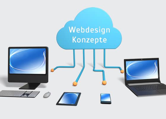 Webdesign Konzepte für mobiles Internet