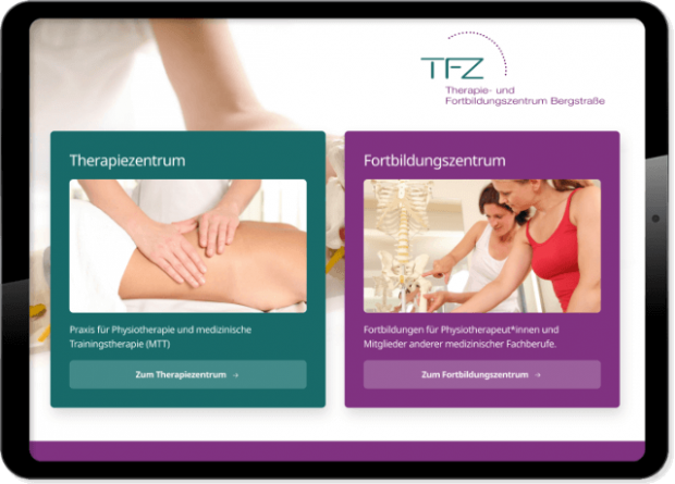 Webdesign Referenz Joomla - Webentwicklung TFZ