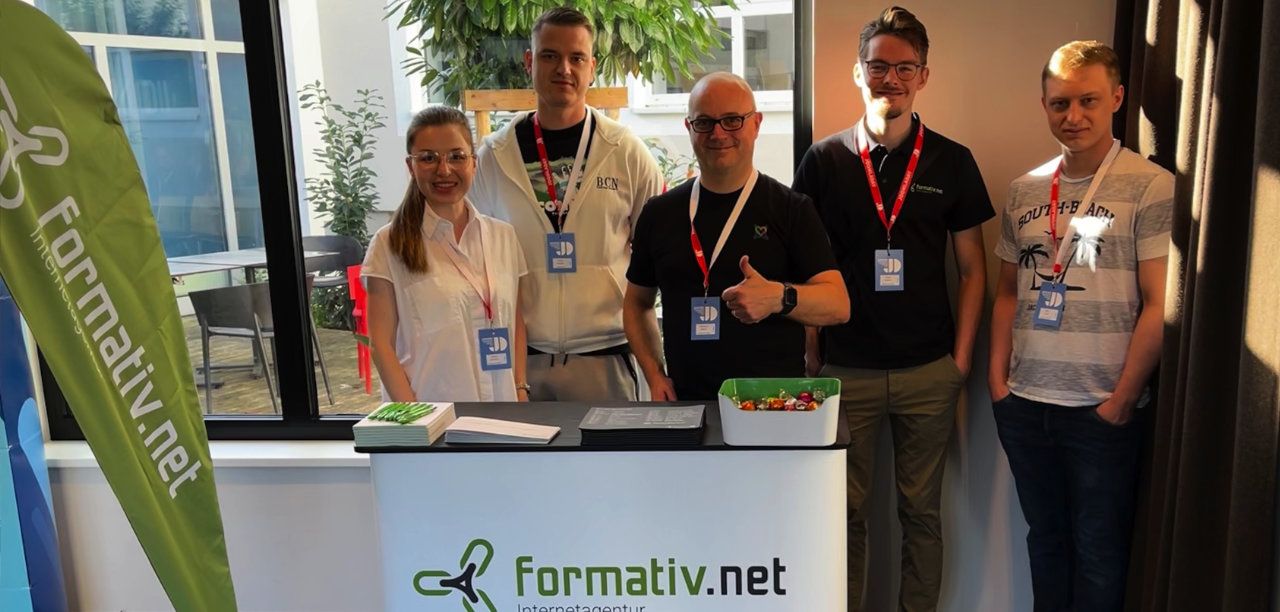 Die formativ.net Internetagentur beim JoomlaDay 2023