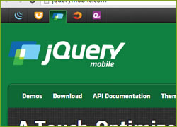 App-Programmierung mit JQuery mobile