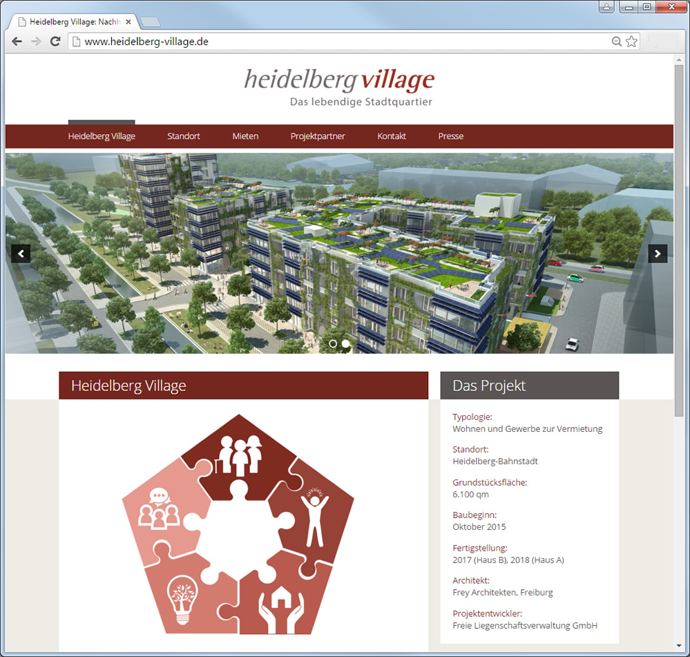 webdesign heidelberg village
