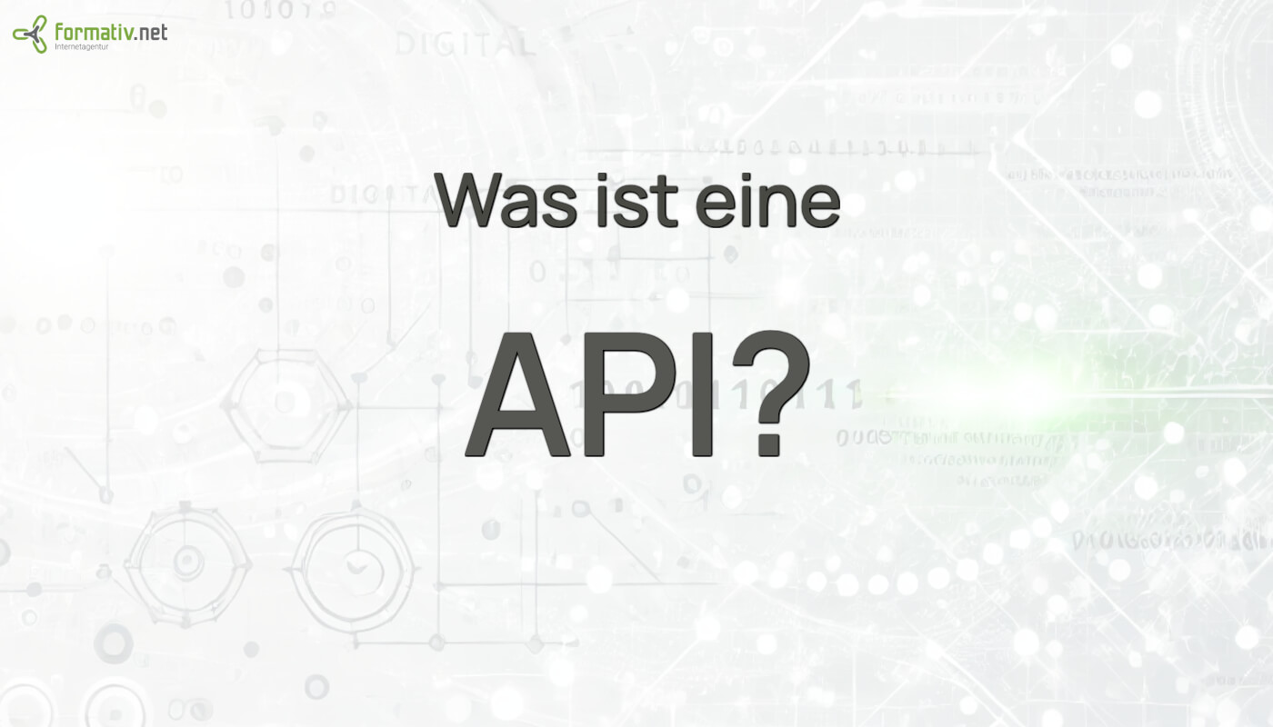 Was ist eine API?
